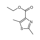 ethyl 2,5-dimethyl-1,3-thiazole-4-carboxylate Structure