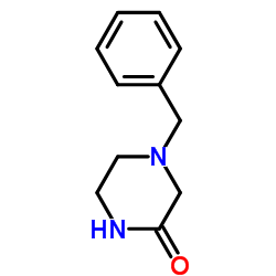 4-Benzyl-2-piperazinone Structure