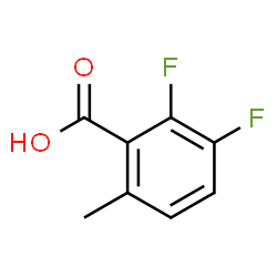 2,3-二氟-6-甲基苯甲酸结构式