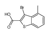 3-bromo-4-methyl-1-benzothiophene-2-carboxylic acid Structure
