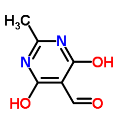 4,6-dihydroxy-2-methylpyrimidine-5-carbaldehyde picture
