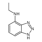 4-ethylamino-1H-benzotriazole Structure