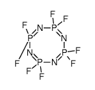2,2,4,4,6,6,8,8-octafluoro-1,3,5,7-tetraza-2λ5,4λ5,6λ5,8λ5-tetraphosphacycloocta-1,3,5,7-tetraene结构式