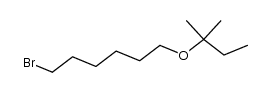6-bromo-1-tert-amyloxy-hexane Structure