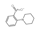 1-(2-硝基苯基)哌啶结构式