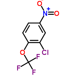 3-氯-4-三氟甲氧基硝基苯结构式