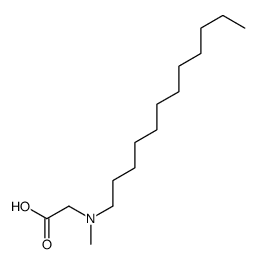 2-[dodecyl(methyl)amino]acetic acid Structure