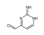 2-氨基嘧啶-4-甲醛结构式