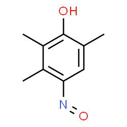 4-Hydroxyimino-2,3,6-trimethyl-2,5-cyclohexadien-1-one Structure