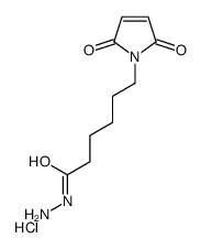 Maleimidocaproic acid hydrazide-HCl structure