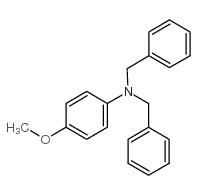 4-甲氧基-N,N-二苄基苯胺结构式