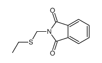 2-(ethylsulfanylmethyl)isoindole-1,3-dione结构式