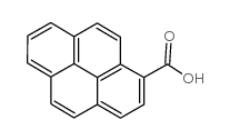 1-pyrenecarboxylic acid Structure