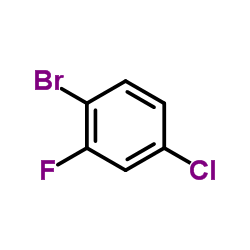 1-Bromo-4-chloro-2-fluorobenzene Structure
