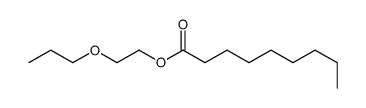 2-propoxyethyl nonanoate结构式