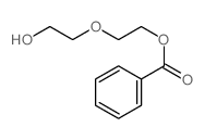 Ethanol, 2-[2- (benzoyloxy)ethoxy]- structure
