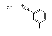 3-fluorobenzenediazonium,chloride Structure