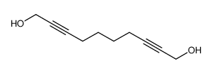 2,8-Decadiyne-1,10-diol结构式