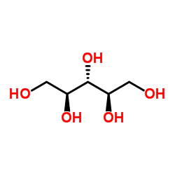 DL-阿拉伯糖醇结构式
