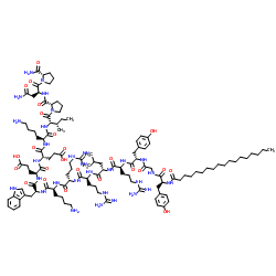 Lyn peptide inhibitor TFA structure