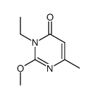 3-ethyl-2-methoxy-6-methyl-4-pyrimidinone Structure