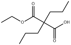 二丙基丙二酸单乙酯结构式