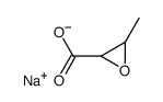 sodium 2,3-epoxybutyrate Structure