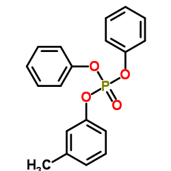 磷酸甲苯二苯酯结构式