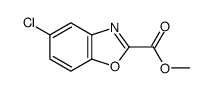 5-Chlorobenzooxazole-2-carboxylic acid methyl ester Structure