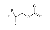 2,2,2-Trifluoroethyl carbonochloridate structure