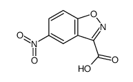 5-nitro-3-carboxybenzisoxazole结构式