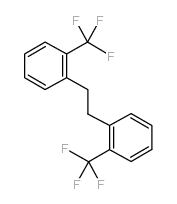 1,2-二(2-三氟甲基苯基)乙烷结构式