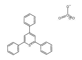 perchlorate de triphenyl-2,4,6 thiopyrylium结构式