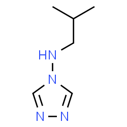 4H-1,2,4-Triazol-4-amine,N-(2-methylpropyl)-(9CI)结构式