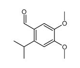 2-isopropyl-4,5-dimethoxybenzaldehyde Structure