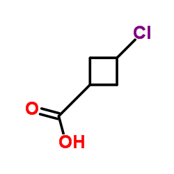 3-chloro cyclobutane carboxylicacid Structure