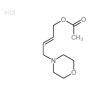 [(E)-4-morpholin-4-ylbut-2-enyl] acetate Structure