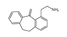 10,11-Dihydro-5-methylene-5H-dibenzo[a,d]cycloheptene-4-ethanamine Structure
