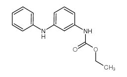 Carbamic acid,N-[3-(phenylamino)phenyl]-, ethyl ester Structure