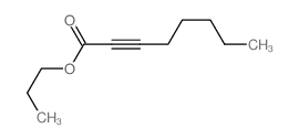 propyl oct-2-ynoate Structure