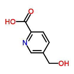 5-羟基甲基-吡啶-2-羧酸结构式