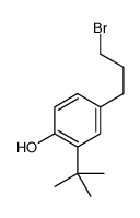 4-(3-bromopropyl)-2-tert-butylphenol Structure