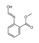 2-甲酰氨基苯甲酸甲酯结构式