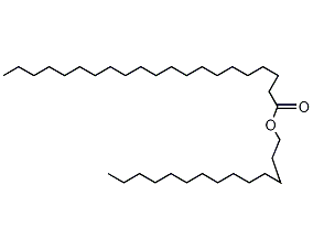 Tetradecanyl heneicosanoate Structure