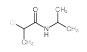 2-氯-n-异丙基丙酰胺结构式