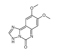 8,9-dimethoxy-3H-[1,2,4]triazolo[1,5-c]quinazolin-5-one Structure