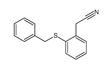 2-benzylthiophenylacetonitrile结构式