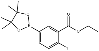 2-氟-5-(4,4,5,5-四甲基-1,3,2-二氧杂硼烷-2-基)苯甲酸乙酯图片