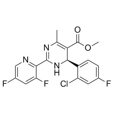 Bay 41-4109 less active enantiomer Structure