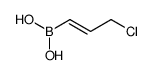 trans-2-chloroallylboronic acid Structure